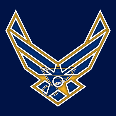 Airforce St. Louis Blues Logo vinyl decal